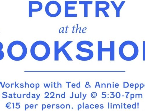 Poetry Workshop with Ted and Annie Deppe – Sat 22nd June